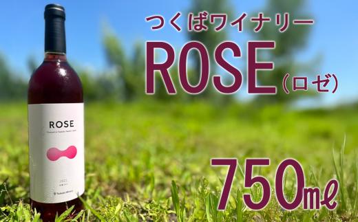 2022 つくばワイナリー ROSE 【お酒 葡萄 ぶどう ブドウ 茨城県産 つくば市産 ワイナリー】
