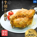 【ふるさと納税】半羽から揚げ [期間限定] カレー 新潟 ソウルフード 鶏肉 揚げ物 肉 クリスマス チキン 唐揚げ レンジで簡単調理 フライパン不使用【010S668】