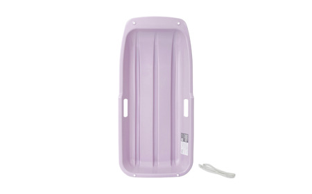 グラス＆スノーボート 大 パープル 2個セット  そり ソリ 子供用 頑丈 芝生 春冬兼用 そり滑り プレゼント 雪 ウィンタースポーツ おもちゃ 草そり 草ソリ【010S847】