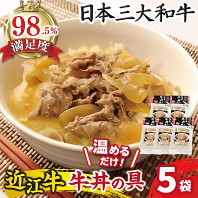 ふるさと納税 近江八幡市 【総本家肉のあさの】近江牛丼の具 700g(140g×5個)【AE09U】 | 