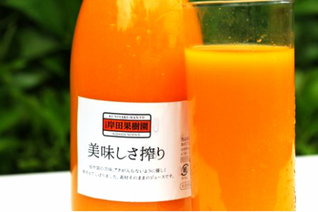 無添加生搾り!果汁100％濃厚みかんジュース4本セット_1026R