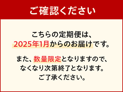 限定セット！！　旬の味覚　2025年フルーツ定期便Ｂ_T002-2025