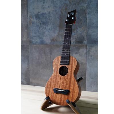 ふるさと納税 美濃加茂市 【Leaf Instruments】ウクレレ「照り葉」ソプラノ サイズ マホガニー