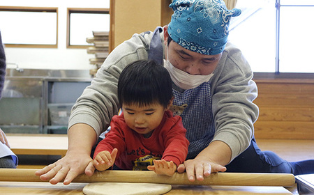 No.589 JAちちぶ そば道場あらかわ亭 そば打ち体験（4名様まで体験可）