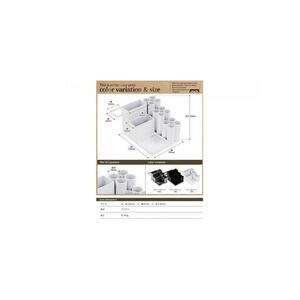 monoKOZZ アイアンペンスタンド 丸・フック左【スノーホワイト】アイアン雑貨 おしゃれ ペン立て かっこいい デスク収納