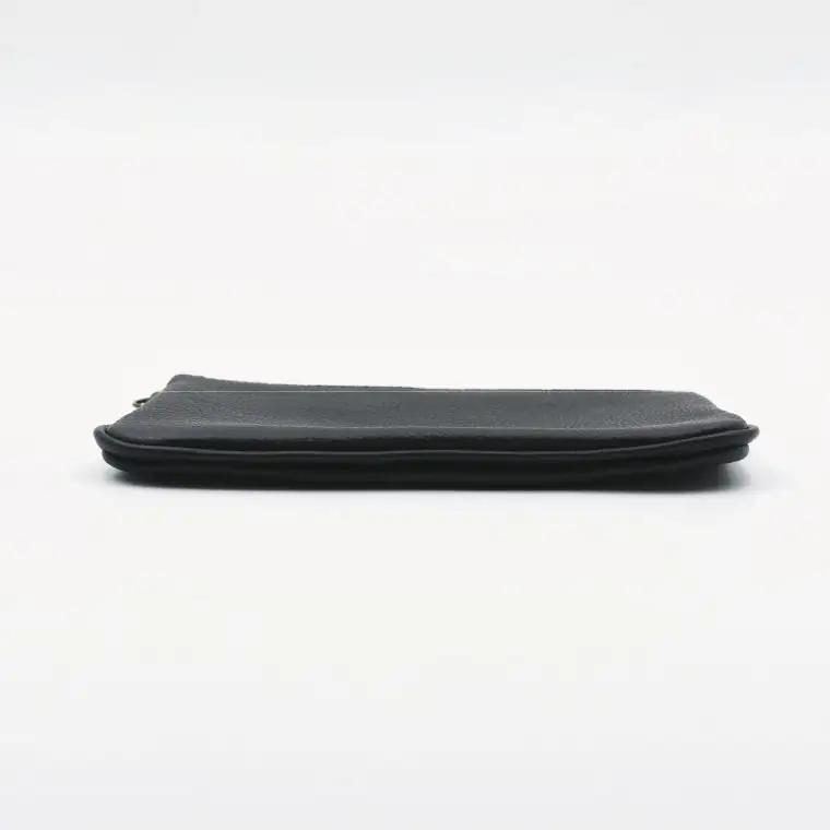ファスナー通帳ケース ブラック AX139-3