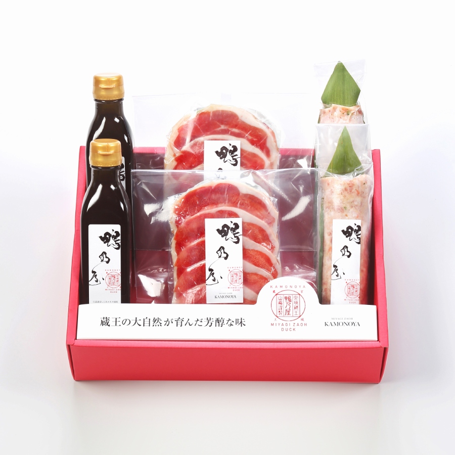 ＜鴨乃屋/ホクニチ＞【氷温熟成】「国産あい鴨」鍋セット（ももスライス&つみれ）3～4人前×2回分