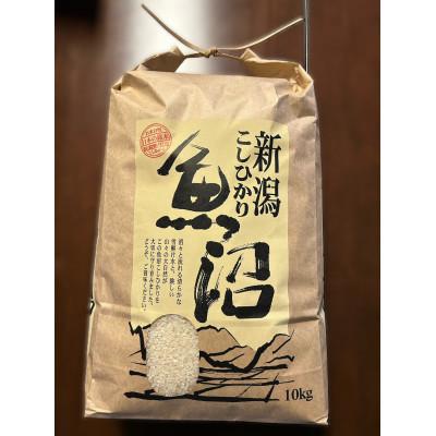 ふるさと納税 十日町市 中手棚田米(魚沼コシヒカリ)精米10kg