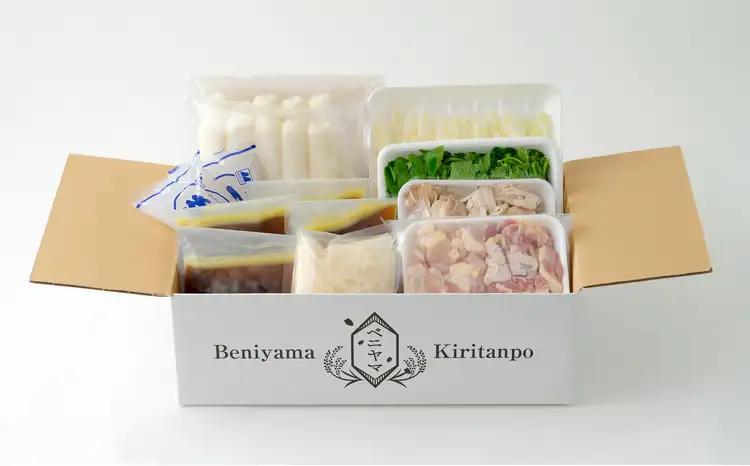 本場大館ベニヤマきりたんぽ鍋セット(5人前)　200P1506【ベニヤマきりたんぽ工房】