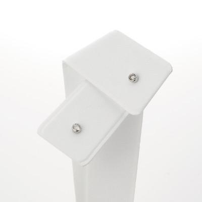 ふるさと納税 泉佐野市 ARC-EN-CIEL　プラチナ ダイヤ0.16ct スタッド ピアス　【鑑別書付き】 J011-1 |  | 03