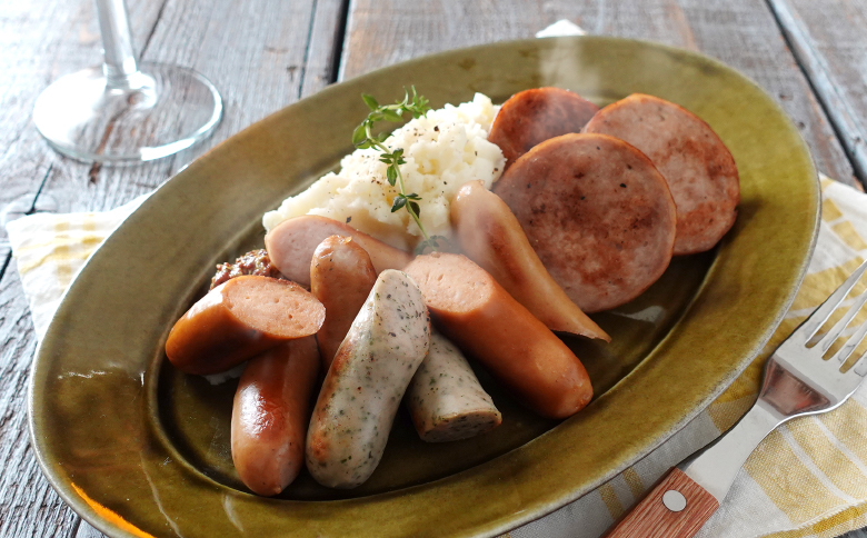 北海道産放牧豚 無添加ウインナーセットB【120110】