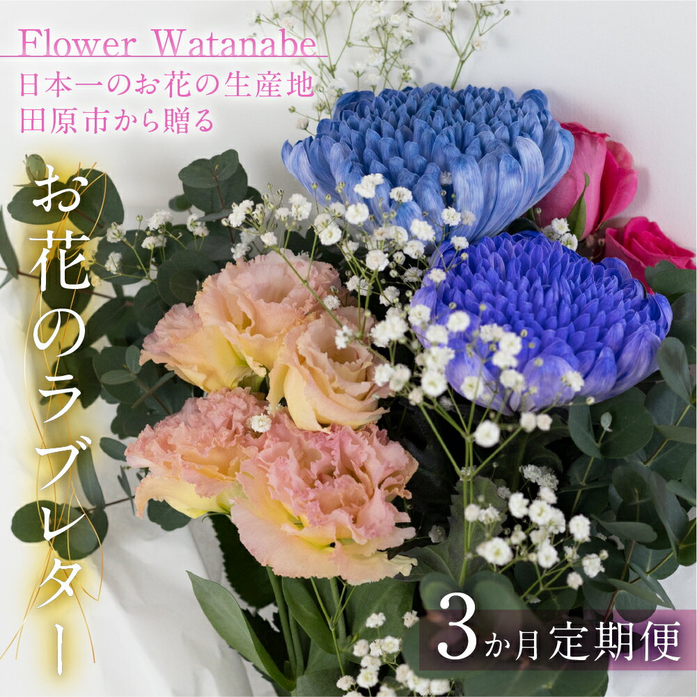 【ふるさと納税】 お花屋さんのタハナBOX 定期3回 フラワーアレンジメント 花 お花 花束 定期便 お花の定期便 ブーケ 季節 ギフト お祝い 誕生日 記念日 ギフト プレゼント インテリア お洒落 マム カラーマム 愛知県 田原市 30000円 3万円