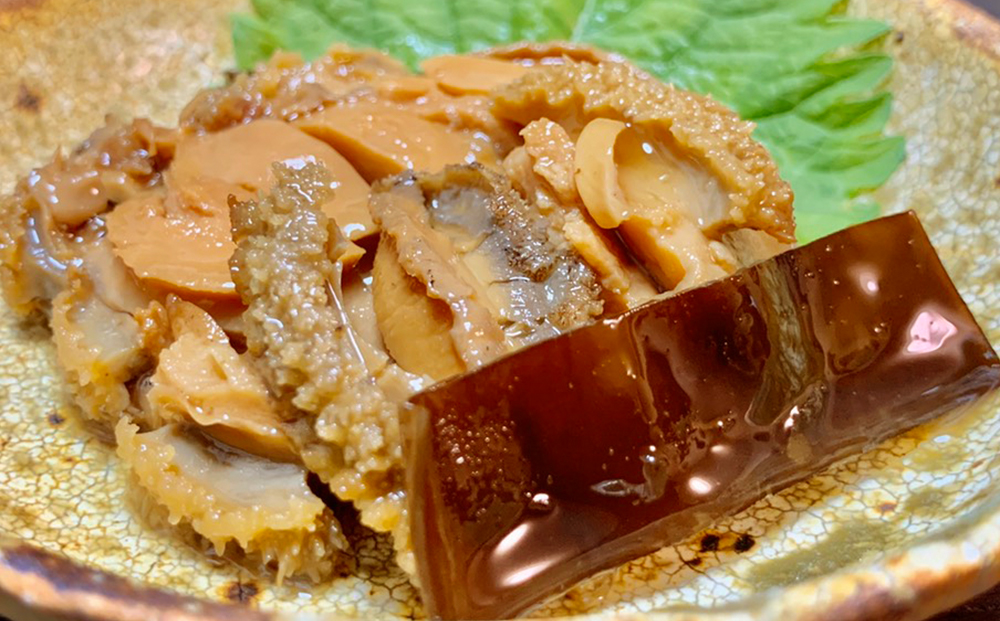 利尻島産・あわび醤油煮 ３缶《利尻漁業協同組合》