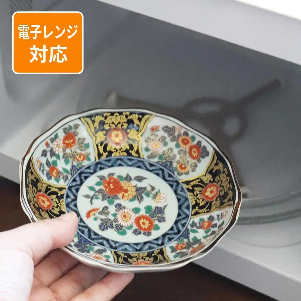 【波佐見焼】染錦金彩紋 取皿 5枚セット【西日本陶器】[AC287]