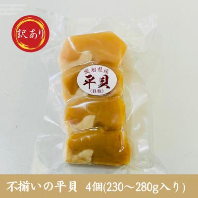 ふるさと納税 南知多町 訳あり愛知県産平貝(タイラギ)4個入り【230〜280g】　1パック |  | 01