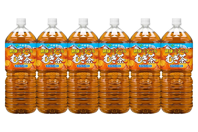 ★xx★《定期便8ヶ月》健康ミネラルむぎ茶2L×6本【2ケース】