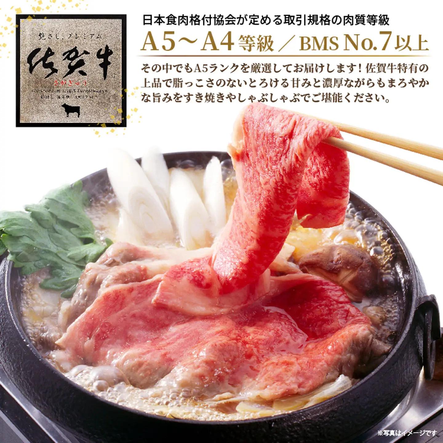 【定期便 奇数月×６回】老舗の佐賀牛 A5 ローススライス 500g×6回 定期便 _l-8