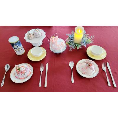 ふるさと納税 近江八幡市 着物ドールリウム華姫(R) 近江麻布使用 伝統工芸和紙人形の食器等装飾品 FH01SM |  | 02