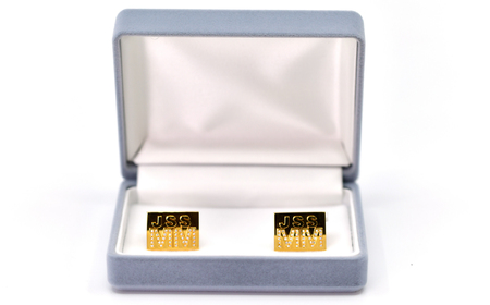 オリジナルカフス(天然ダイヤ入)　ゴールド SWCK001-GD