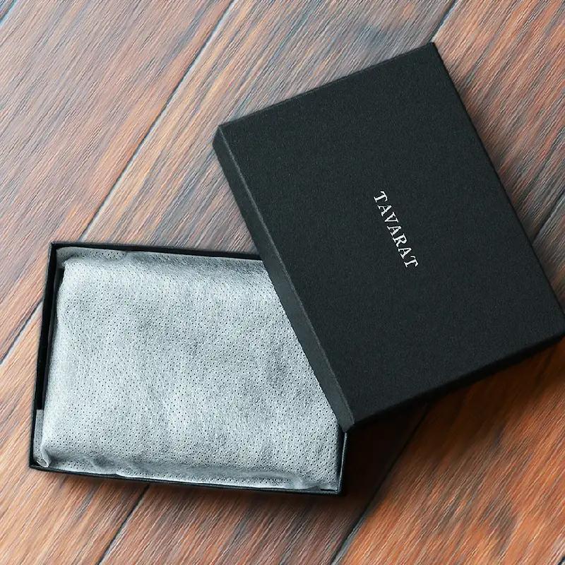 本革名刺入れ ブラック