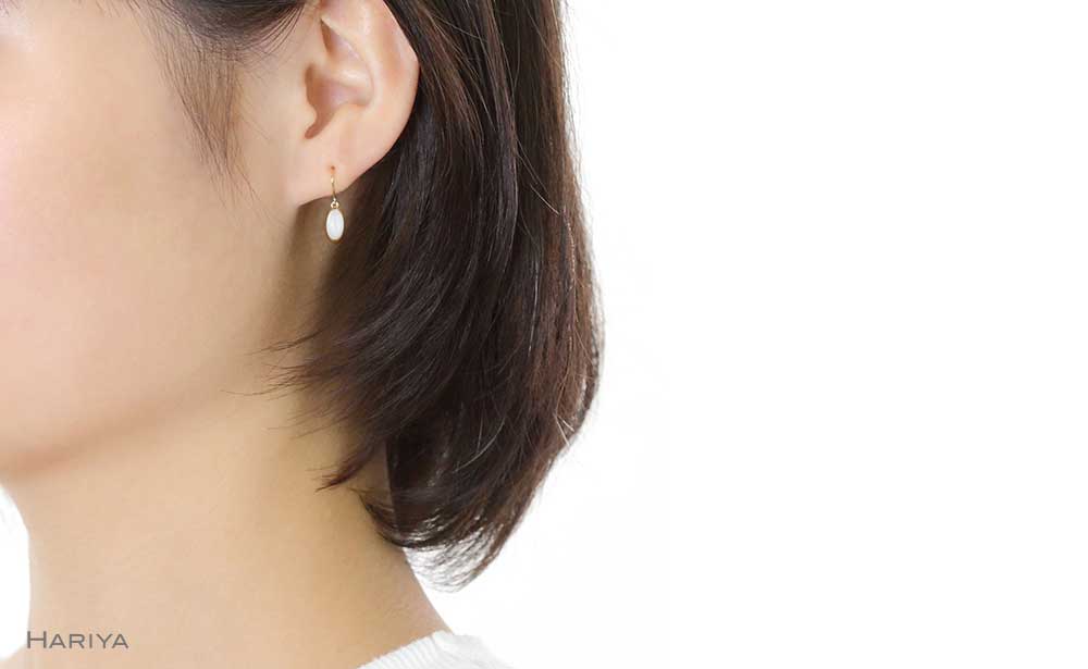 【ギフトにもおすすめ】ピアス Frame (オーバル) F6P-0847