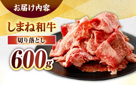 しまね和牛切り落とし 600g 島根県松江市/株式会社さんれいフーズ[ALFR007]