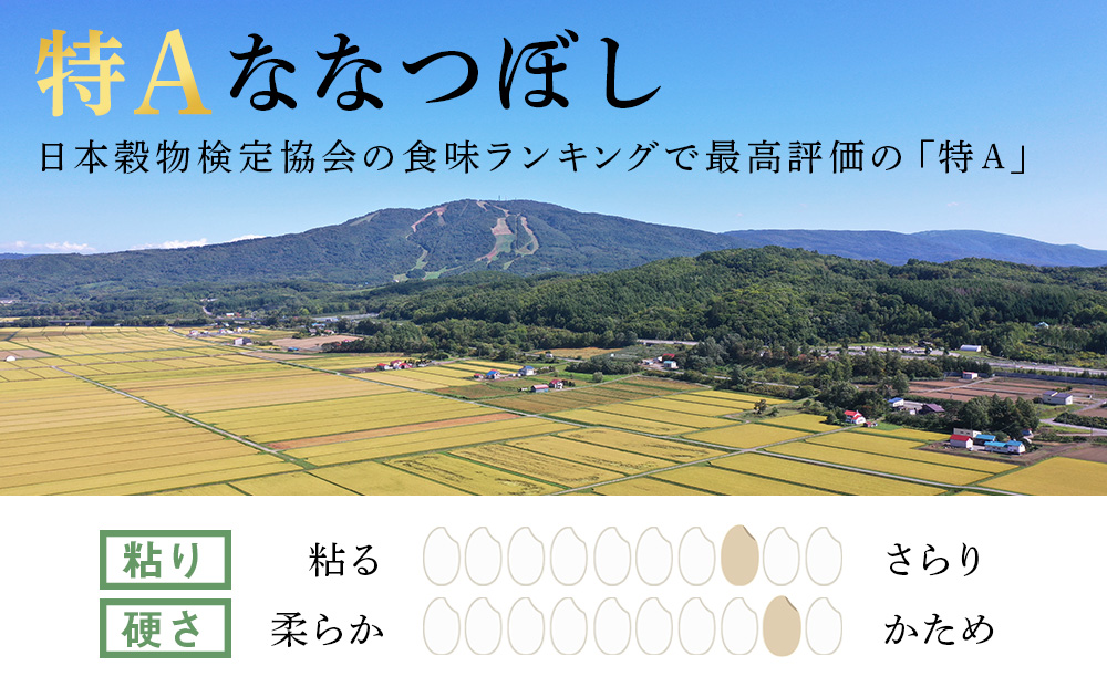 北海道産ななつぼし 5kg(通常パック5kg×1袋) 特Ａ お米 千歳 北海道米