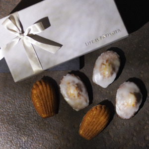 LIFE IS PATISSIER マドレーヌ6個入り【スイーツ 洋菓子 焼き菓子 マドレーヌ レモン 酸味 ギフト プレゼント 贈り物 贅沢 ご褒美 】_0005-007-se5