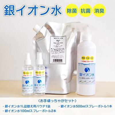ふるさと納税 延岡市 銀イオン水　お手頃っちゃがセット