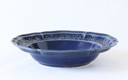 【波佐見焼】ombre de fleur ブーケボウル アズール 2枚セット 食器 皿【翔芳窯】[FE358]