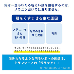 トランシーノ薬用クリアジェルウォッシュ110g １本 洗顔 洗うケア 肌荒れ防止 くすみ感ケア うるおい 毛穴 透明感 保湿 トランシーノ 第一三共