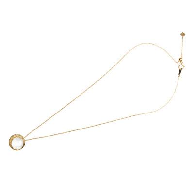 ふるさと納税 山梨県 K18 白蝶貝/ダイヤモンドペンダント(ミモザ ツヤアリ) |  | 02