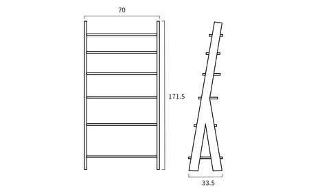 SCALA Shelf 070 oak
