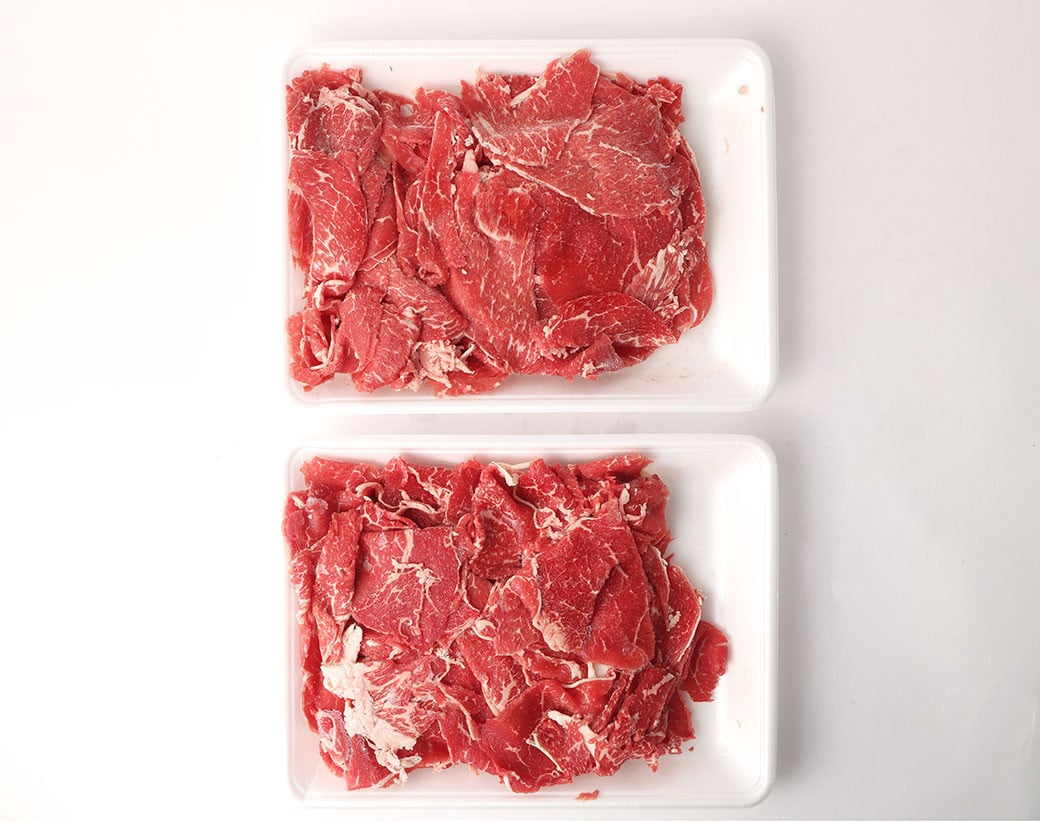 【6ヶ月定期便】赤牛 切り落とし 1kg (500g×2パック)×6回 合計6kg 牛 肉 お肉 牛肉