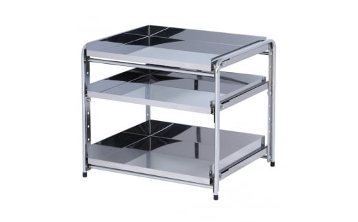 YK-06 シンク下収納 スライドラック 棚3段 幅50cm FC034017