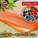 【ふるさと納税】大槌 サーモン (銀鮭) フィレ 約500g 1枚 ふるさと 魚 大槌町 グルメ 食べ物 惣菜 鮭 切り身 人気 おかず 海鮮 海鮮食品 魚介類 魚介