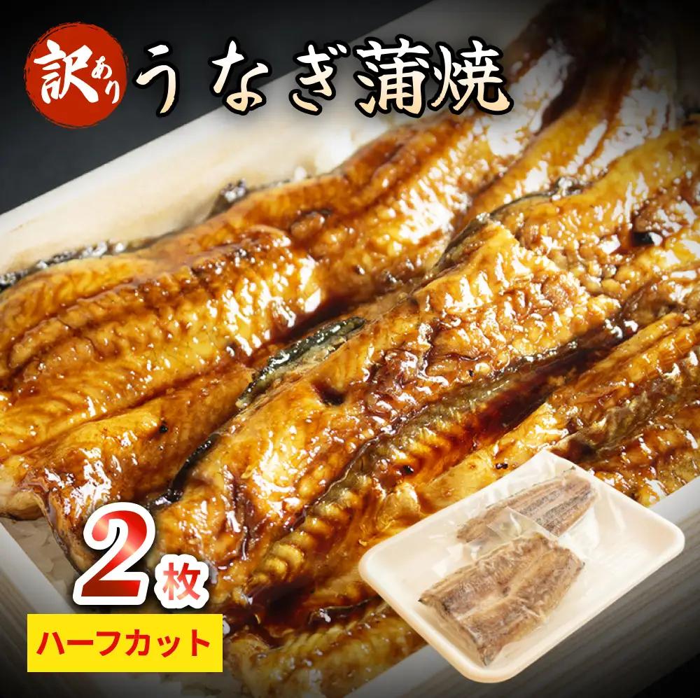 【訳あり】うなぎ蒲焼（ハーフカット・2枚入り） | 炭火焼き うなぎ蒲焼