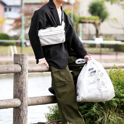 ふるさと納税 豊岡市 豊岡鞄CIE WEATHER BODYBAG with MARKET BAG(071954)グレー