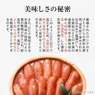 【博多氷温熟成】辛子明太子 切子 500g(500g×1)(大野城市)【配送不可地域：離島】【1769324】