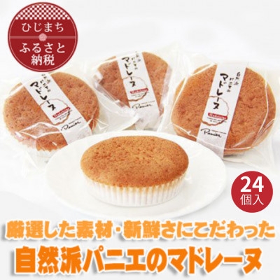 
                  自然派パニエのマドレーヌ(24個入り)【1764782】
                
