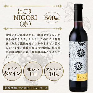 【先行予約】 丹波ワインヌーボー 飲み比べセット 4本 にごり NIGORI 国産ワイン ヌーボー ワイン 飲み比べ ワイン飲み比べ ワインセット 国内醸造 日本ワイン 赤ワイン 白ワイン 赤白 甘口