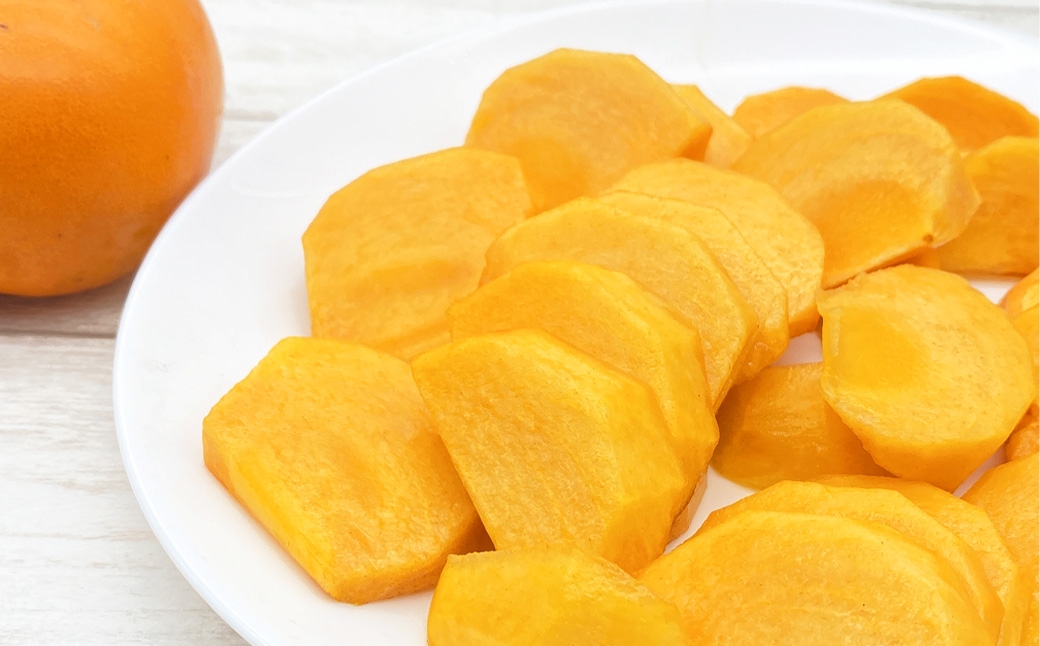 福岡県ブランド柿 秋王 5～7玉 約1.8kg 種無し