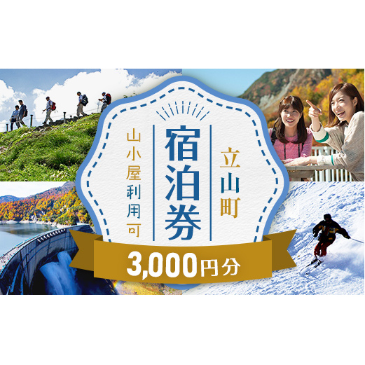 リピーター多数★ 宿泊券 山小屋含む宿泊施設 3,000円分富山 とやま 立山 たてやま 登山 山登り 山歩き トレッキング アルペンルート 商品券 チケット 宿 ホテル 宿泊 温泉 旅行 旅 観光 