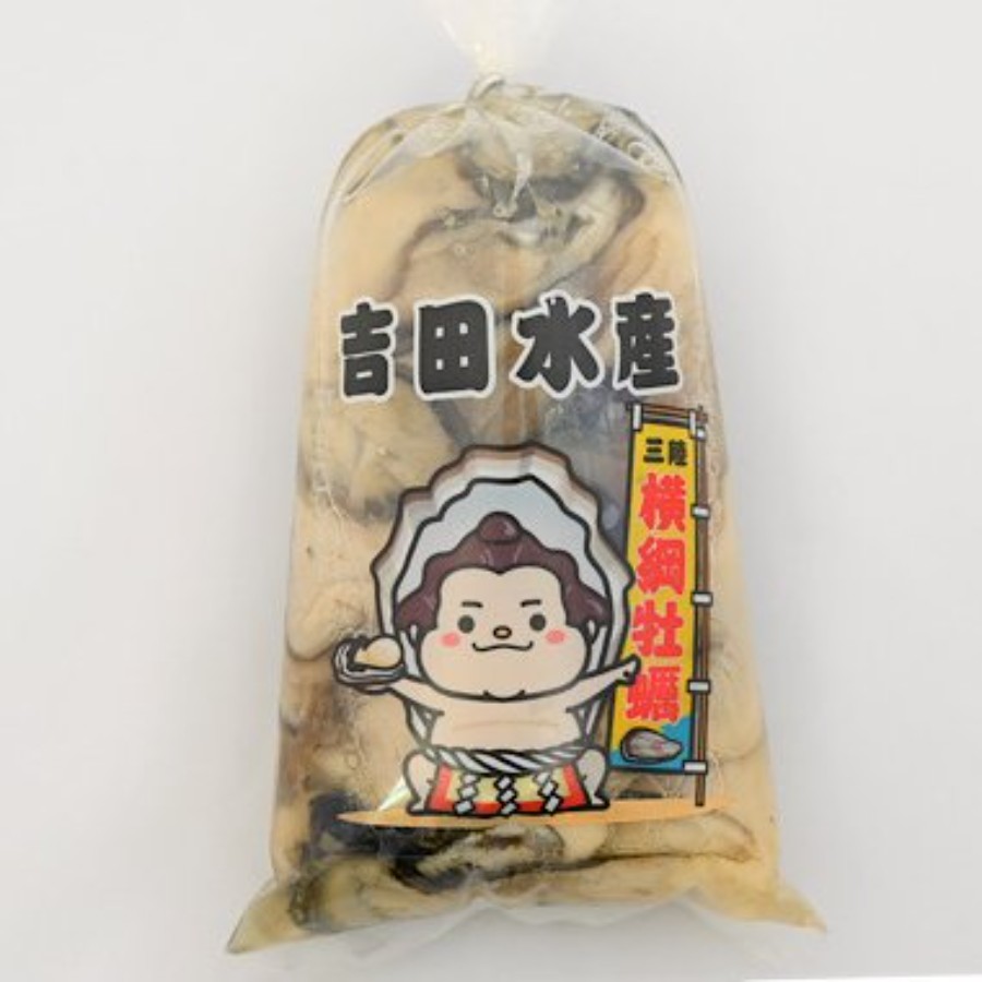 ＜横綱牡蠣の吉田水産＞お試し むき身牡蠣 加熱用 Mサイズ 300g