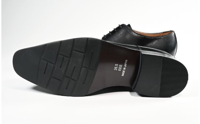 ビジネスシューズ　幅広　AS 580 BL【ブラック】25cm