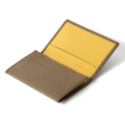 ふるさと納税 葛飾区 ASUMEDERU ハンドメイド ドイツ製牛革 カード名刺入れ トープ |  | 01