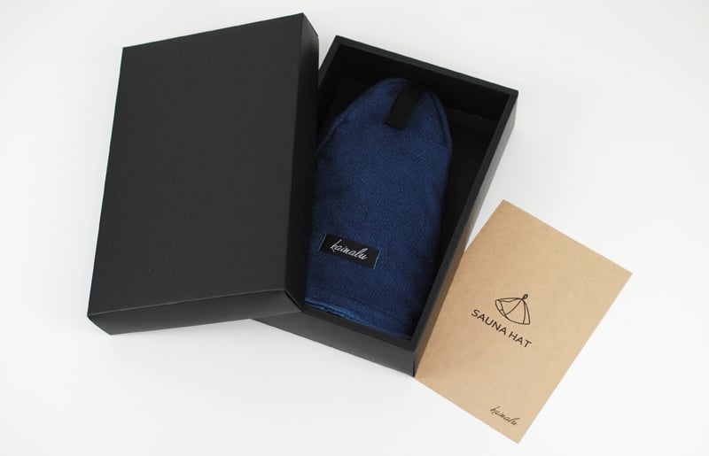 【スピード発送】泉州タオル サウナハット（ネイビー） G2095