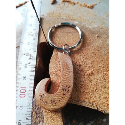 ふるさと納税 屋久島町 屋久杉イニシャルキーホルダー　”J” |  | 01