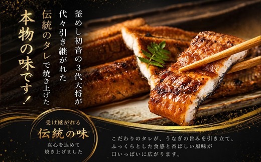 【定期便6回】70年継ぎ足しの秘伝のたれ！初音の厳選高知県産うなぎ蒲焼き1尾＿国産 ウナギ 鰻 うなぎ 蒲焼き 秘伝のタレ 土用の丑の日