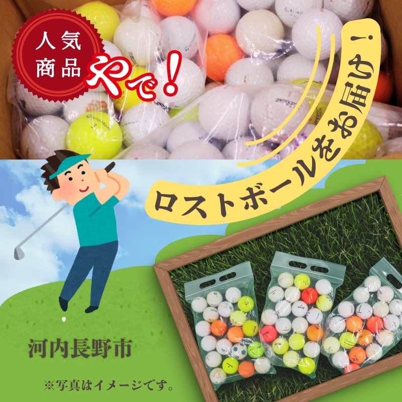 【注目返礼品・大容量60球】洗浄済み ロストボールセット 20球×3袋｜中古 ゴルフボール 練習用 球数重視 傷あり マーカー混在 安価で練習したい方におすすめ 送料無料 ゴルフ初心者 ゴルフボール 